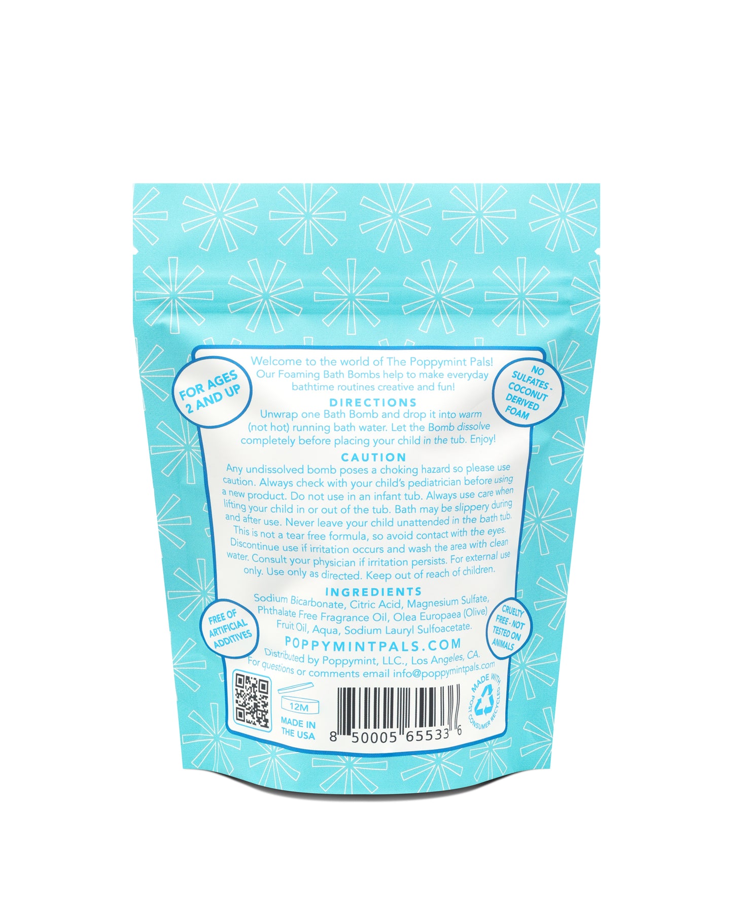 Polar Bear Foaming Bath Bombs
