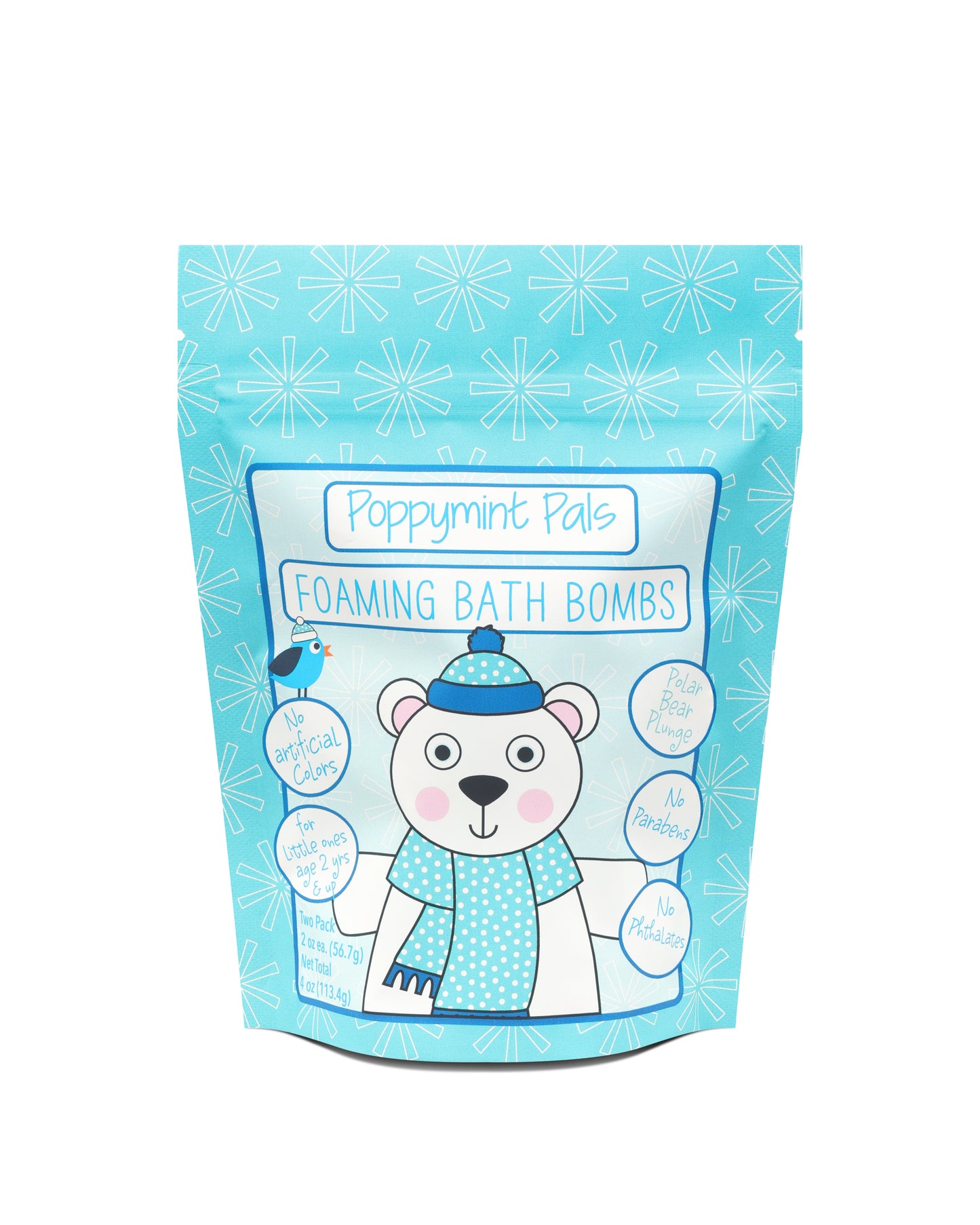 Polar Bear Foaming Bath Bombs