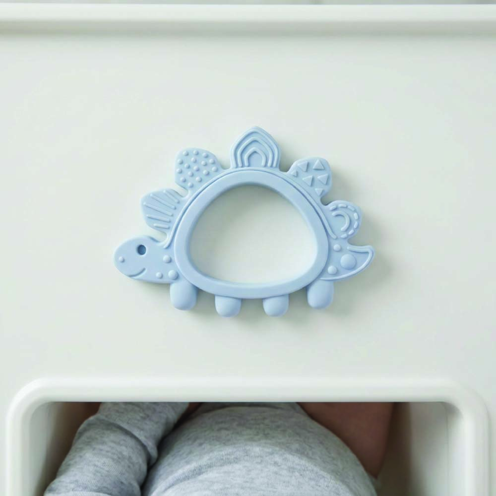 Dudley Dinoasaur Baby Teether – Food-Grade Silicone